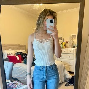 American Eagle sweater tank top